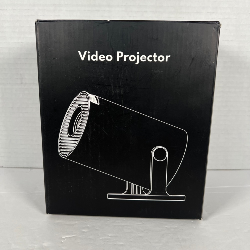 White Video Projector Model X1BQ Compact Portable Home Theater‎ 38W New in Box